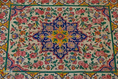 افراشته فیروزه‌ای؛ مسجد مشیر شیراز‎‎