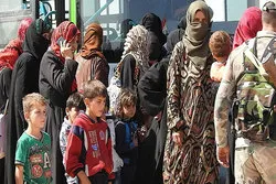 So viele Familien verließen Idlib über Korridor Abu al-Duhur