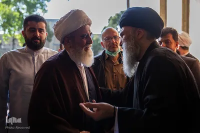 مراسم ترحیم آیت‌الله فاطمی‌نیا