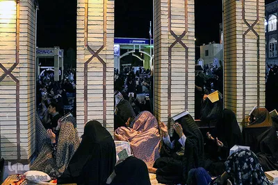 شب بیست و سوم ماه مبارک رمضان-گلزار شهدای کرمان‎‎
