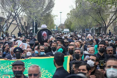 مراسم تشییع و تدفین یار امین و شجاع انقلاب اسلامی، آیت الله محمدی ری شهری