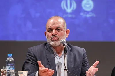 احمد وحیدی وزیر کشور در همایش حکمرانی مردمی در گفتمان عدالت و جمهوریت