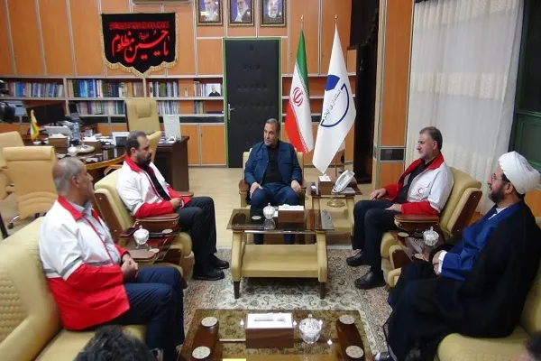راه‌اندازی بیمارستان ۵۰ تختخوابی هلال‌‎احمر در پایانه مرزی مهران