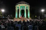 حضور رئیس‌جمهور در حافظیه