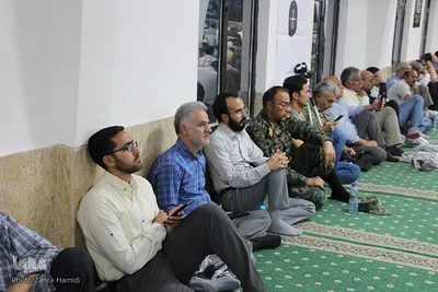مراسم دعای عرفه در حسینیه جماران