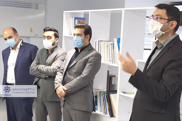بازدید معاون تعاون وزارت کار از اندیشکده تعاون