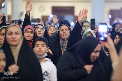 شب میلاد امام رضا در حرم شاهچراغ (ع)‎‎