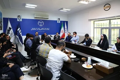 آیین بزرگداشت روز خبرنگار در جهاد دانشگاهی اصفهان