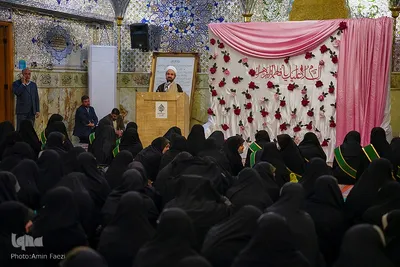 آیین گلاب شویی حرم مطهر حضرت شاهچراغ علیه السلام
