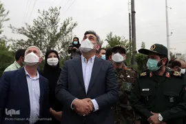 مراسم رونمایی از تندیس سپهبد شهید، سردار حاج قاسم سلیمانی در تقاطع بزرگراه شهید قاسم سلیمانی و بزرگراه شهید مدرس