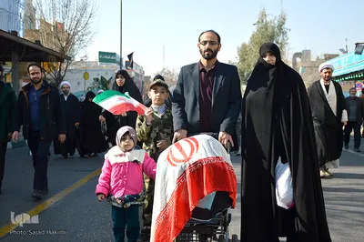 مراسم راهپیمایی یوم الله ۲۲ بهمن در قم