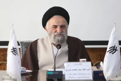 سیدمحمدغروی، رئیس پژوهشکده علوم رفتاری پژوهشگاه حوزه و دانشگاه در نشست علمی رهیافت خداسو به سلامت معنوی
