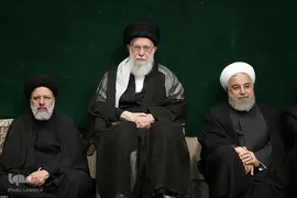 دومین شب عزاداری حضرت اباعبدالله الحسین (ع) در حسینیه امام‌خمینی(ره)