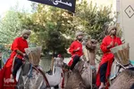 کاروان نمادین ورود قافله امام حسین(ع) به دشت کربلا