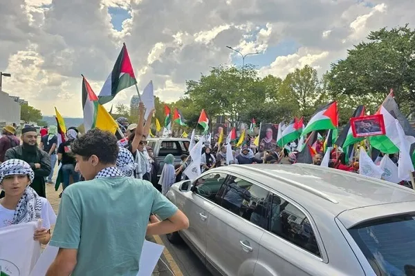 Güney Afrika'da 'Dünya Kudüs Günü' yürüyüşü