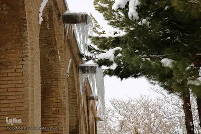 بهار 1401 با طعم برف و سرما در اهر