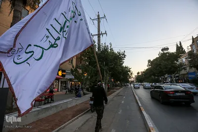 علم گردانی در شیراز‎