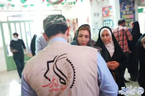 چهل‌و‌هشتمین ایستگاه جهادی «راه آسمان» به کمالشهر رسید + عکس