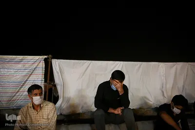 عزاداری شب سوم محرم در بلوار نماز مشهد
