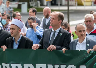 Gedenken an Massaker von Srebrenica