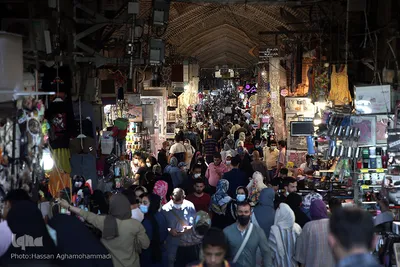 بازار بزرگ تهران در اولین روز تابستان۱۴۰۰