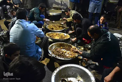 آبگوشت متنجنه غذای نذری در کرمان