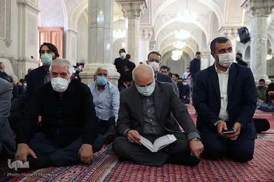 مراسم ترحیم آیت‌الله فاطمی‌نیا
