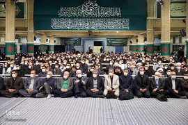 اولین شب مراسم عزاداری حضرت فاطمه‌زهرا سلام‌الله‌علیها در حسینیه امام خمینی(ره)