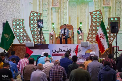محفل انس با کلام‌الله مجید هدیه به ارواح طیبه شهدای حرم مطهر با تلاوت قاری بین‌المللی قرآن