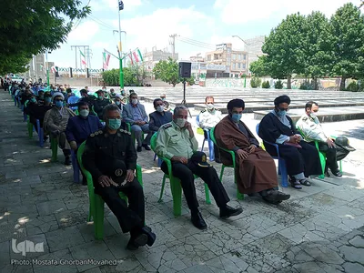 مراسم بزرگداشت اربعین سردار سرلشکر شهید محمد حجازی در اهر
