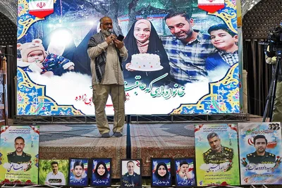 بزرگداشت خانواده بهشتی شهید سید مهدی نبی زاده در شیراز
