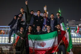 جشن پیروزی تیم ملی در تهران/1