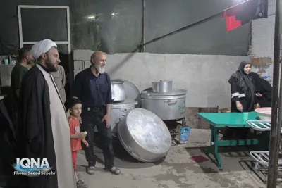 خدمت مواکب ملایر به زائران اربعین
