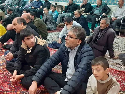مراسم عزاداری شب شهادت حضرت فاطمه زهرا(س) در اهر
