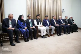 دیدار نخست‌وزیر پاکستان با رهبر انقلاب