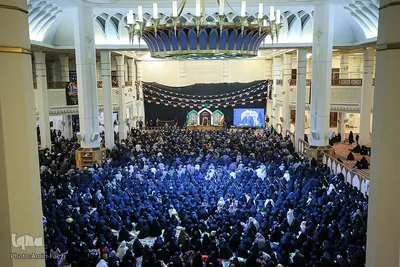 مراسم سوگواری شام بزرگداشت شهادت حضرت شاهچراغ(ع)‎‎
