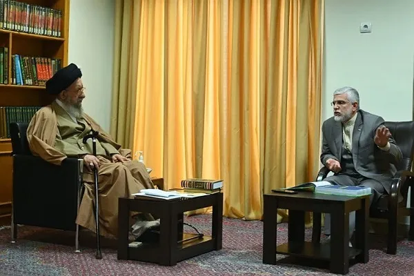 دیدار نوروزی استاندار گلستان با آیت‌الله نورمفیدی