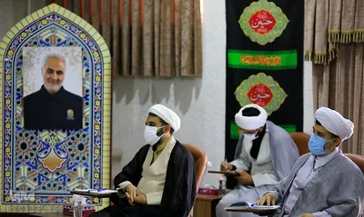 دیدار مسئولان دفاتر نمایندگی ولی فقیه در نواحی سپاه انصارالرضا(ع) با حجت‌الاسلام عبادی 