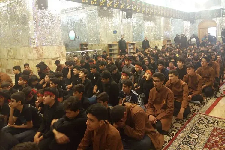 عزاداری جوانان مسجدی فارس در سوگ علی‌اكبر(ع)