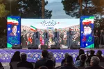تحویل سال ۱۴۰۵ در گلستان شهدای اصفهان