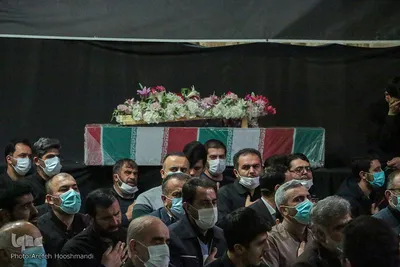 شب وداع با پیکر مطهر شهید باب الله داودی‎‎
