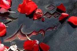 عطرافشانی و گلباران مزار شهدا در کوهبنان