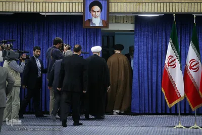 حضور حضرت آیت الله خامنه ای، رهبر معظم انقلاب پای صندوق اخذ رای