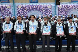 حضور رهبر معظم انقلاب در مراسم دانش‌آموختگی،دانشجویان دانشگاه علوم انتظامی