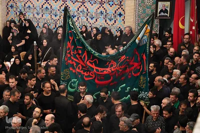 سوگواری تاسوعای حسینی در هارونیه اصفهان