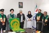 فیلم | میزبانی مرکز درمان ناباروری جهاددانشگاهی قم از پرچم گنبد حرم رضوی