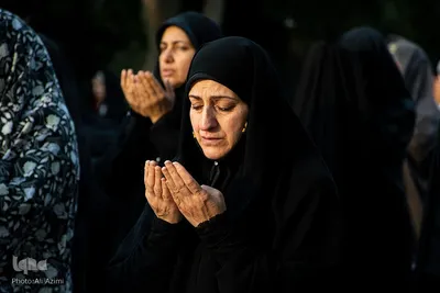 برگزاری مراسم نیایش در گلستان شهدای اصفهان به نیت پیروزی مقاومت فلسطین