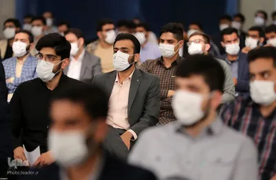دیدار جمعی از دانشجویان با رهبر انقلاب