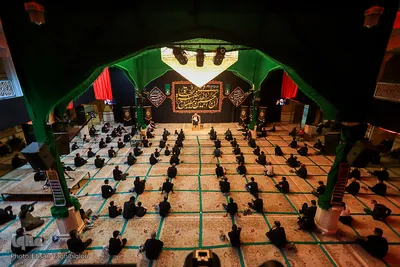 عزاداری شب چهارم محرم- زنجان‎‎