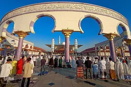نماز عید سعید قربان در جاوه، اندونزی